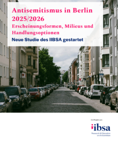 Titelbild Antisemitismus in Berlin